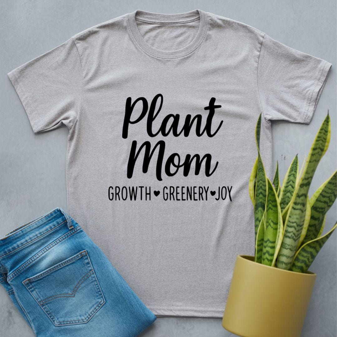 Plant Mom Shirt Sport Grey / S