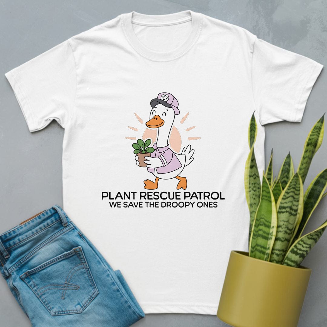 Plant Rescue Patrol Shirt White / S