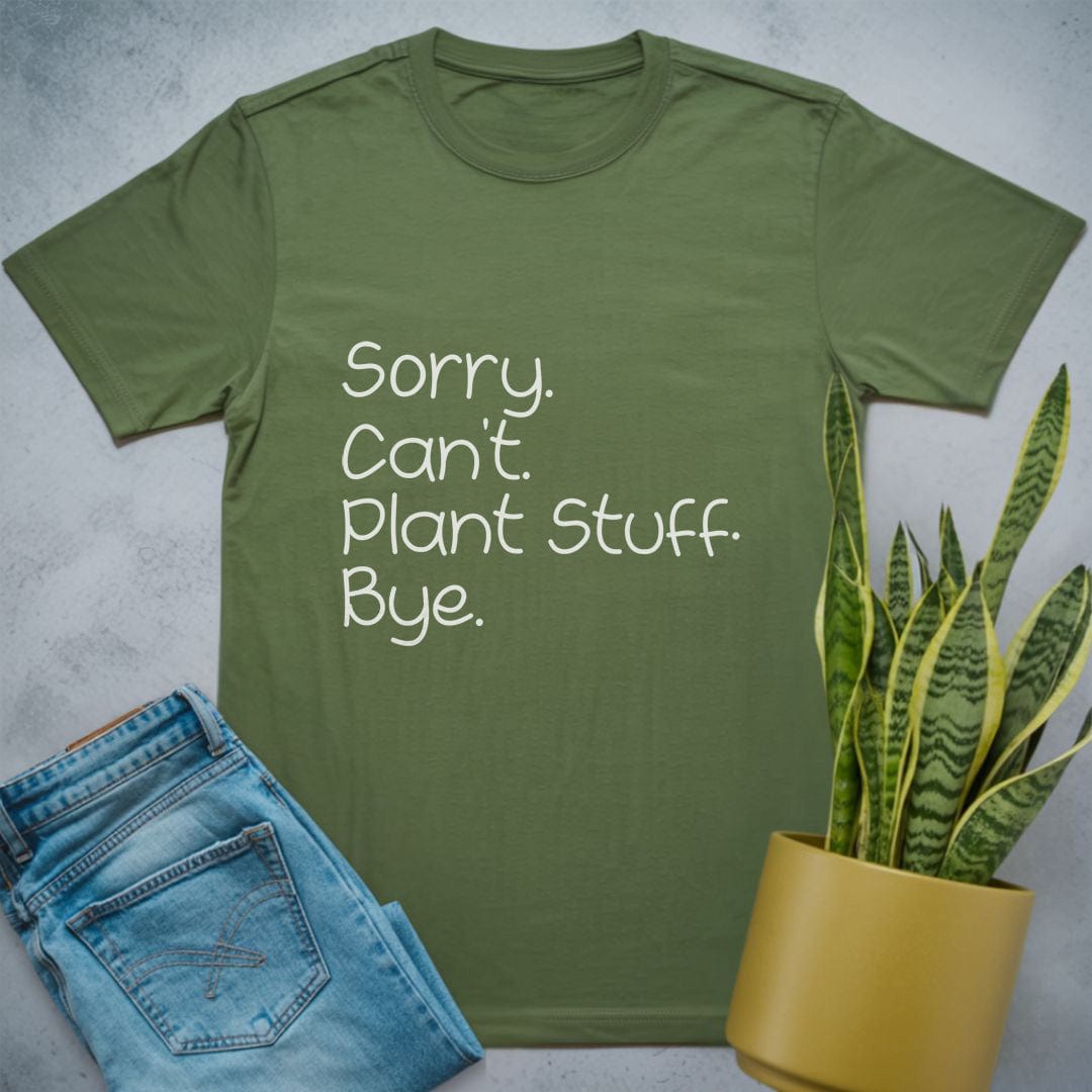 Plant Stuff Shirt Military Green / S
