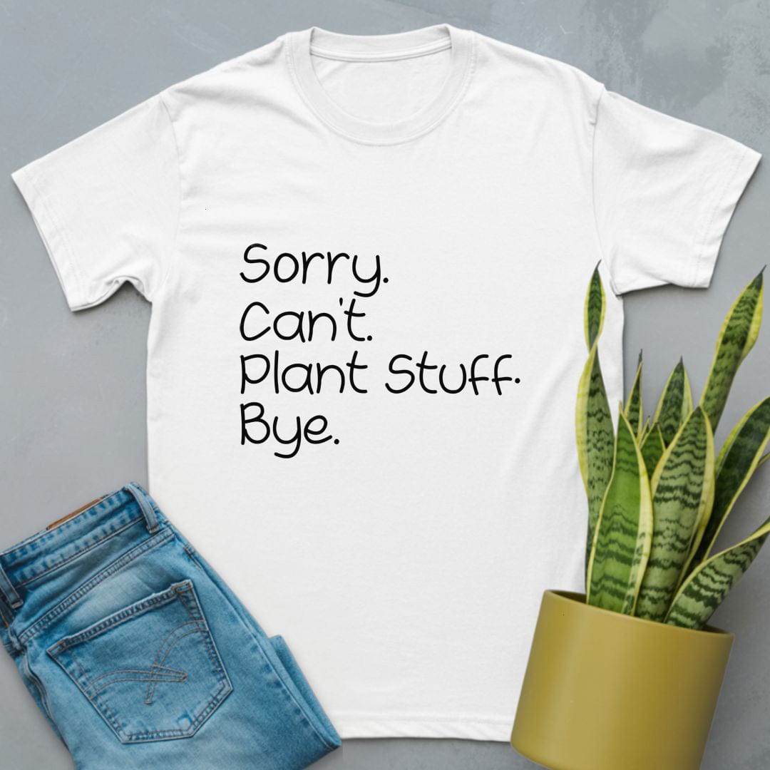 Plant Stuff Shirt White / S