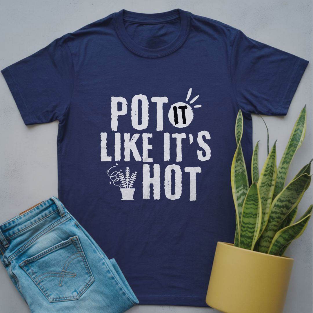 Pot It Like It's Hot Shirt Navy / S