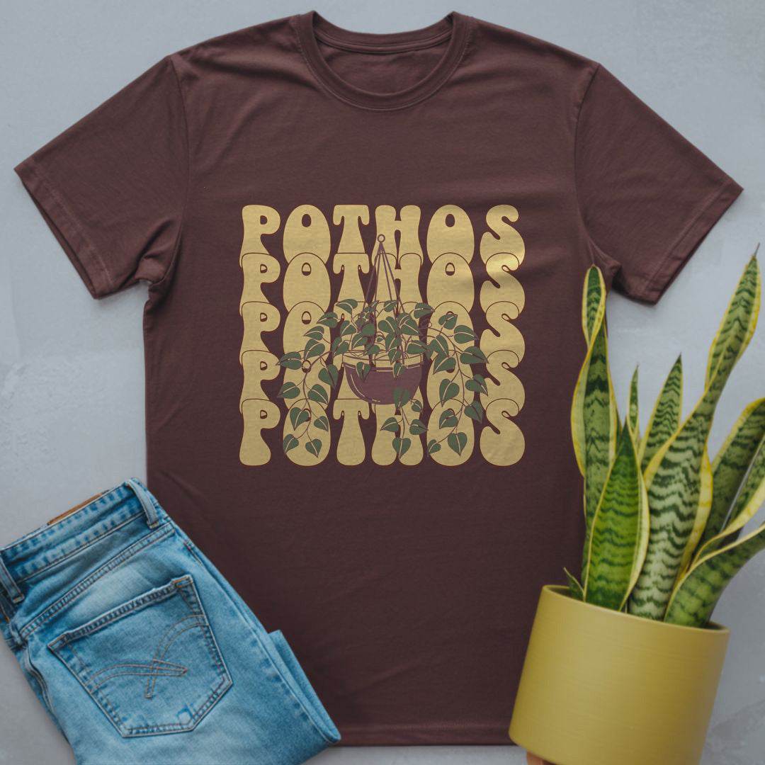 Pothos Paradise Shirt Dark Chocolate / S