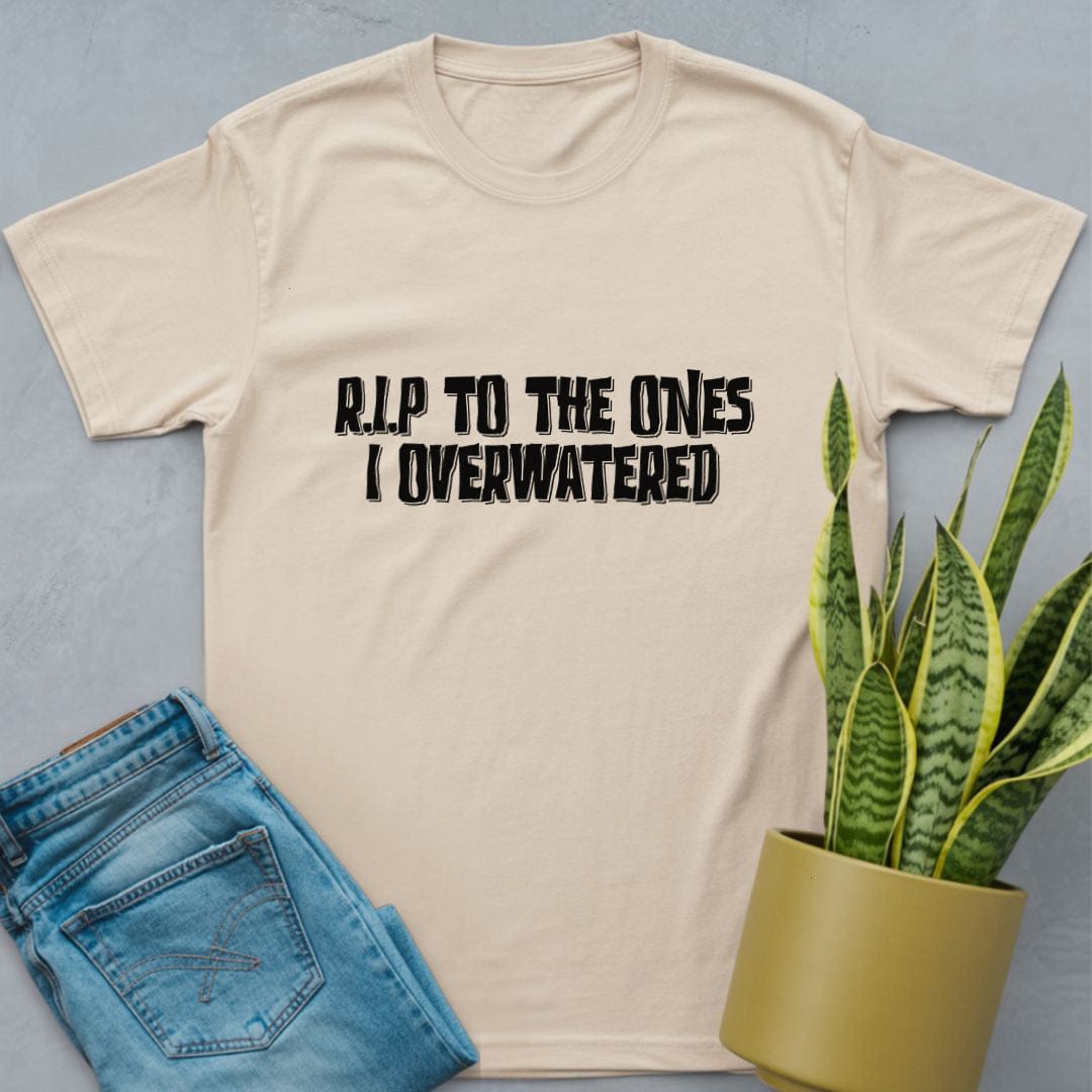 R.I.P. Overwatered Shirt Natural / S