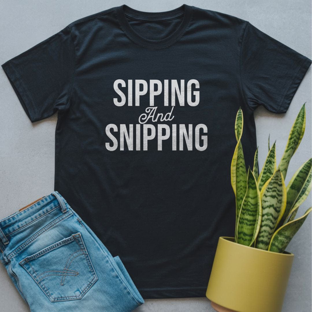 Sipping and Snipping Shirt Black / S