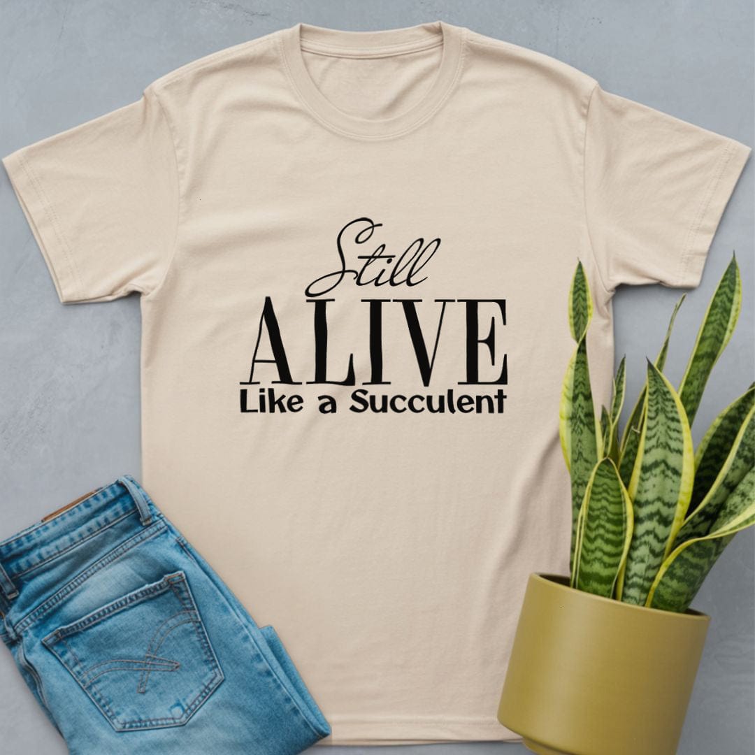 Still Alive Shirt Natural / S