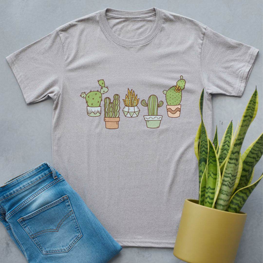 Succulent Graphic Shirt Sport Grey / S