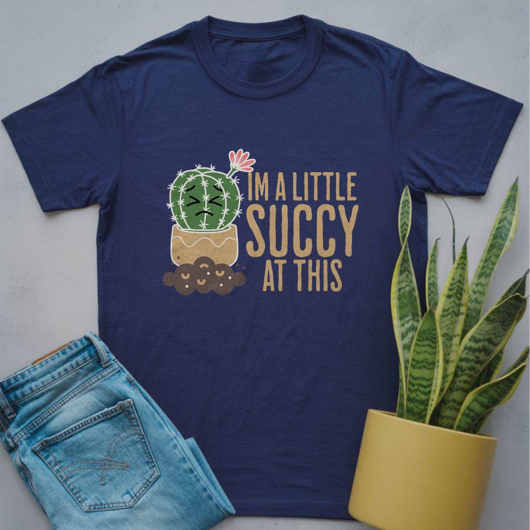 Succulent Lover's Shirt Navy / S