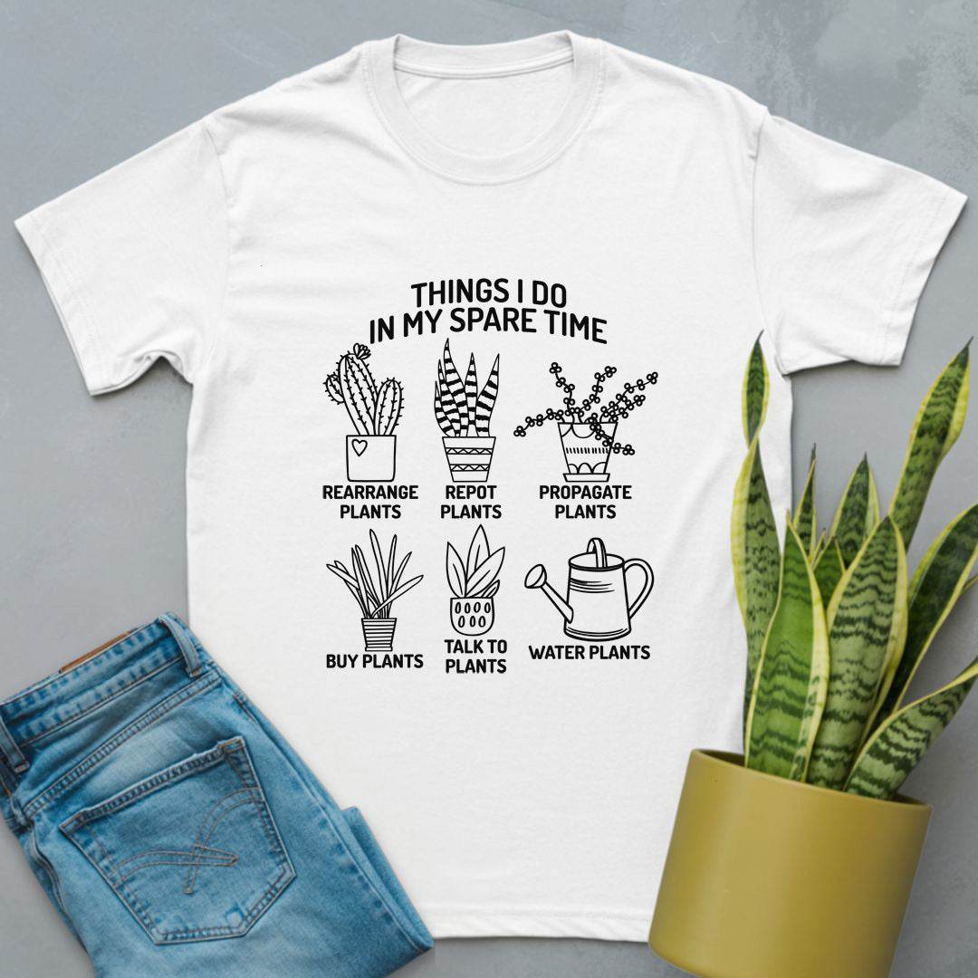Things I Do in My Spare Time Shirt White / S