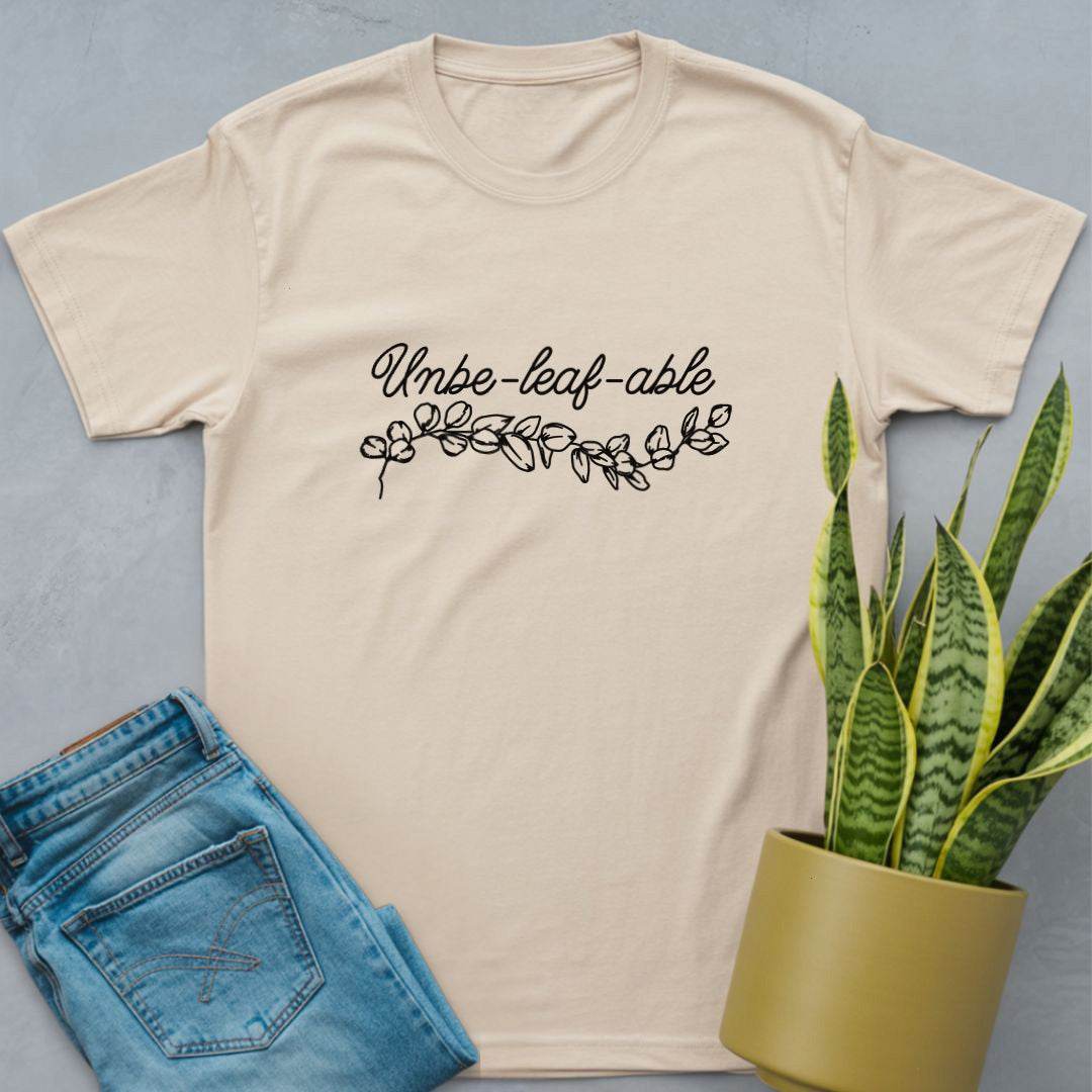 Unbeleafable Houseplant Shirt Natural / S