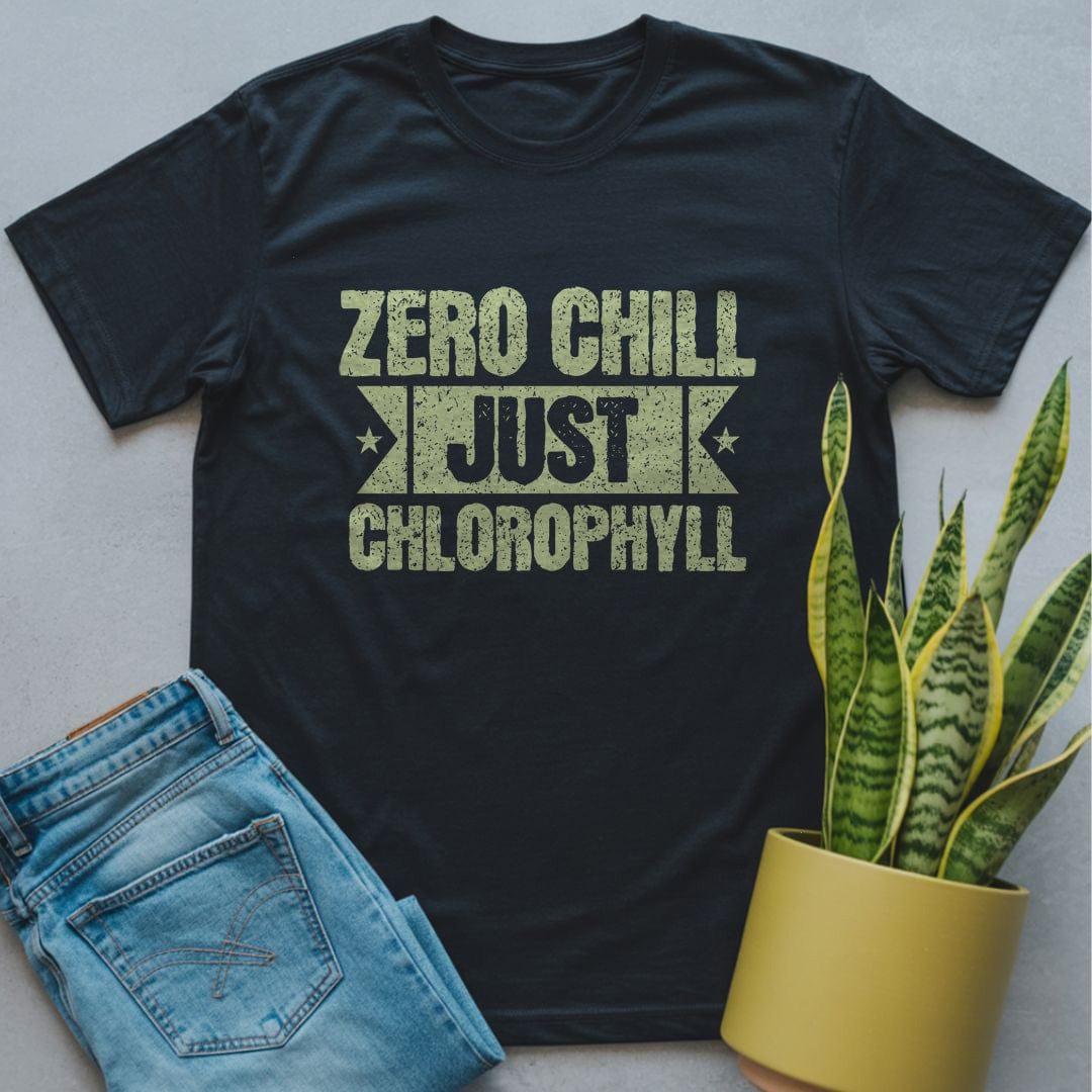 Zero Chill Just Chlorophyll Shirt Black / S