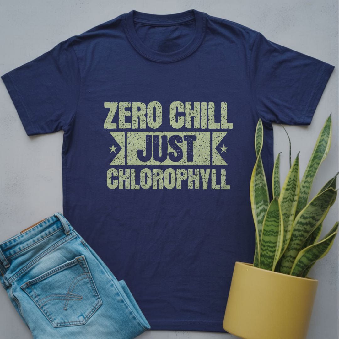 Zero Chill Just Chlorophyll Shirt Navy / S