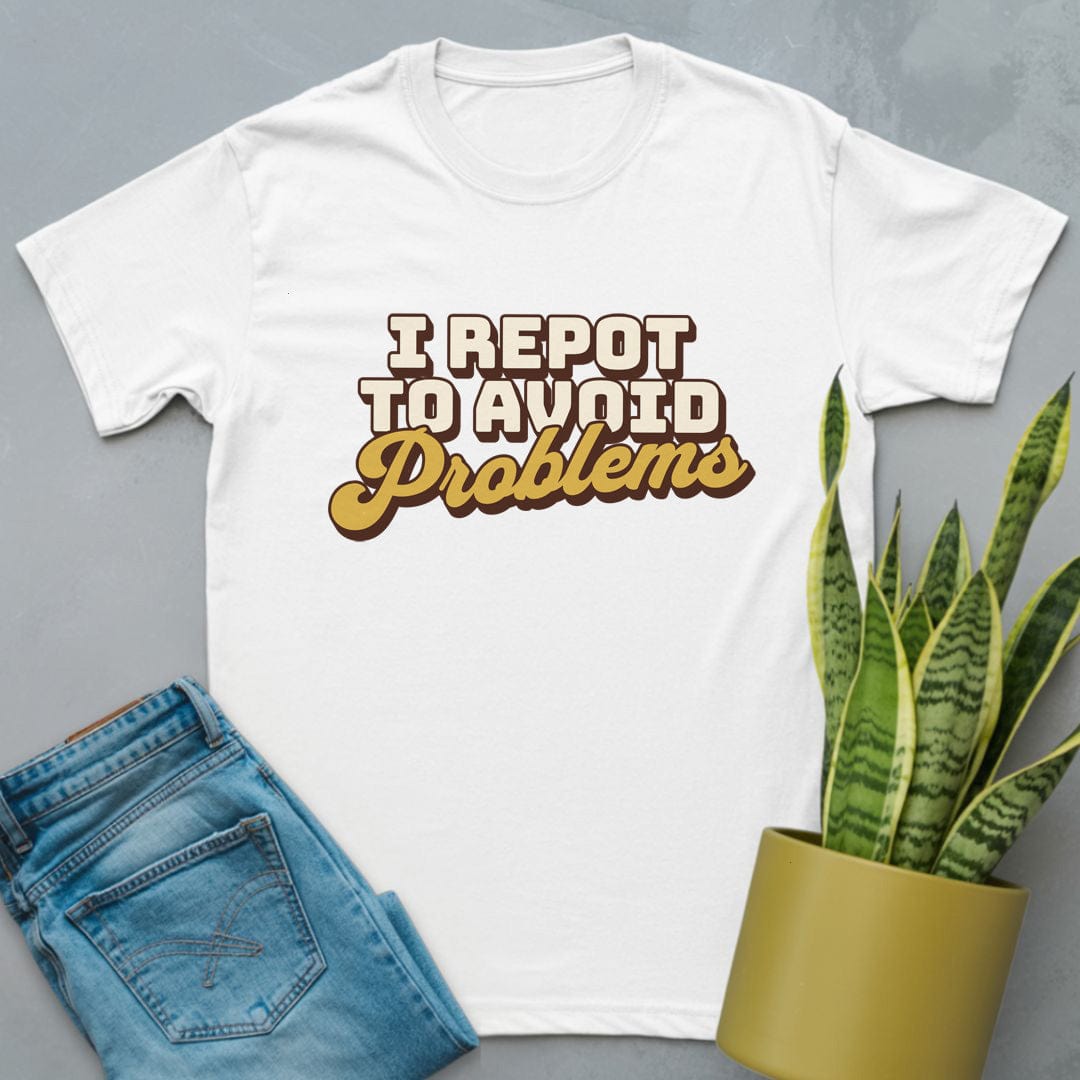 Avoid Problems Shirt White / S