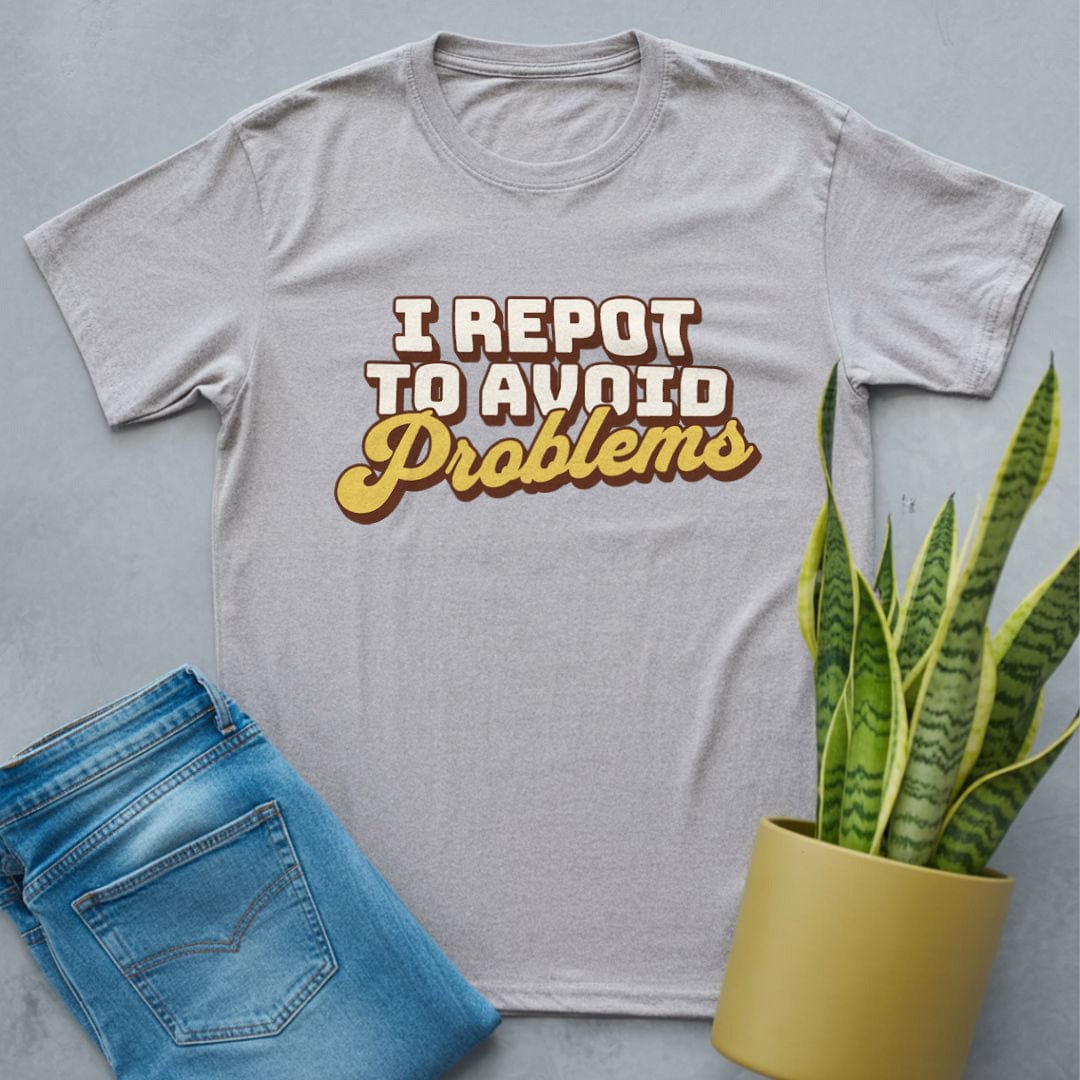 Avoid Problems Shirt Sport Grey / S