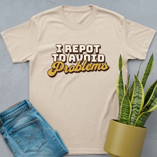 Avoid Problems Shirt Natural / S