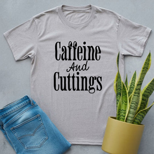 Caffeine and Cuttings Shirt Sport Grey / S