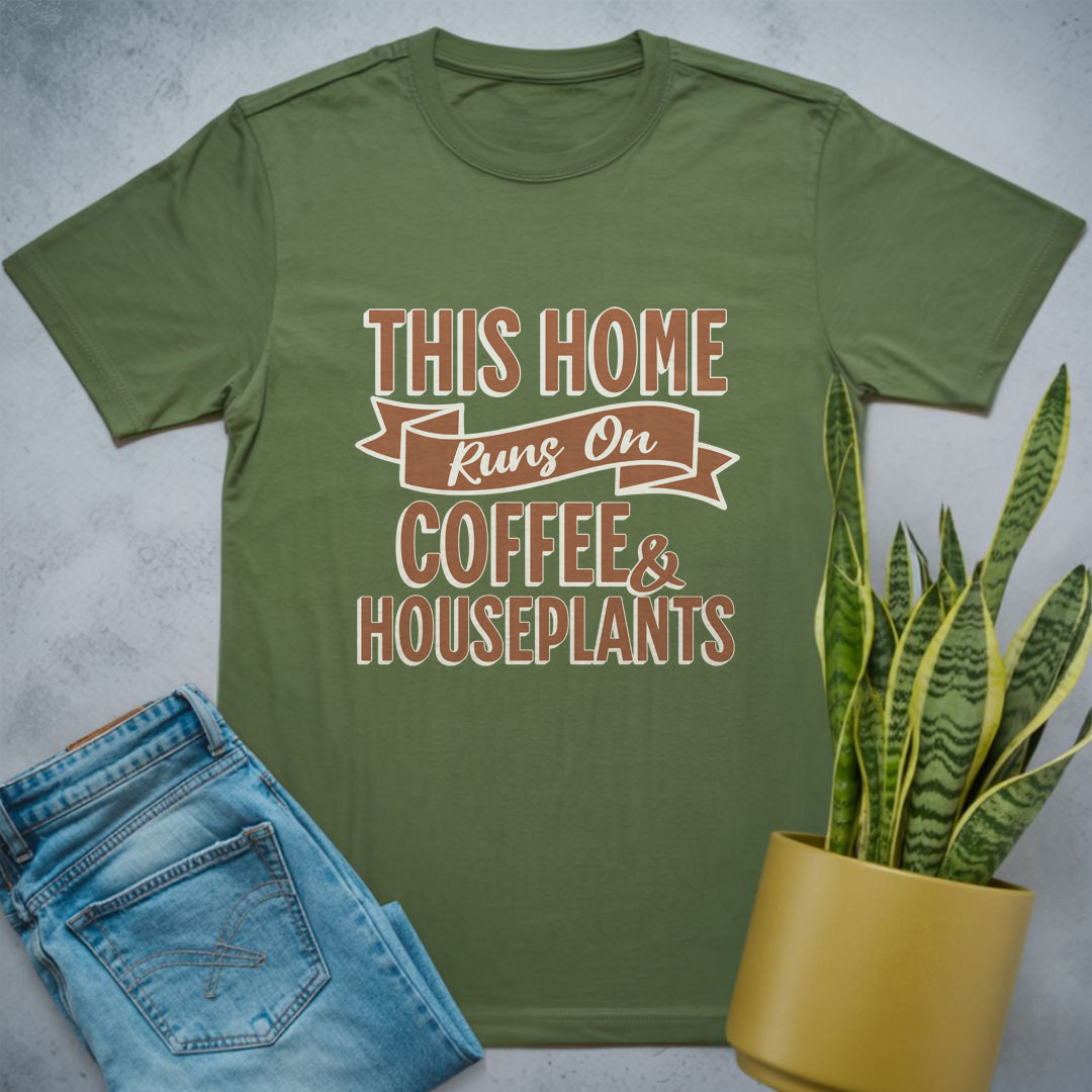Coffee and Houseplants Lover Shirt