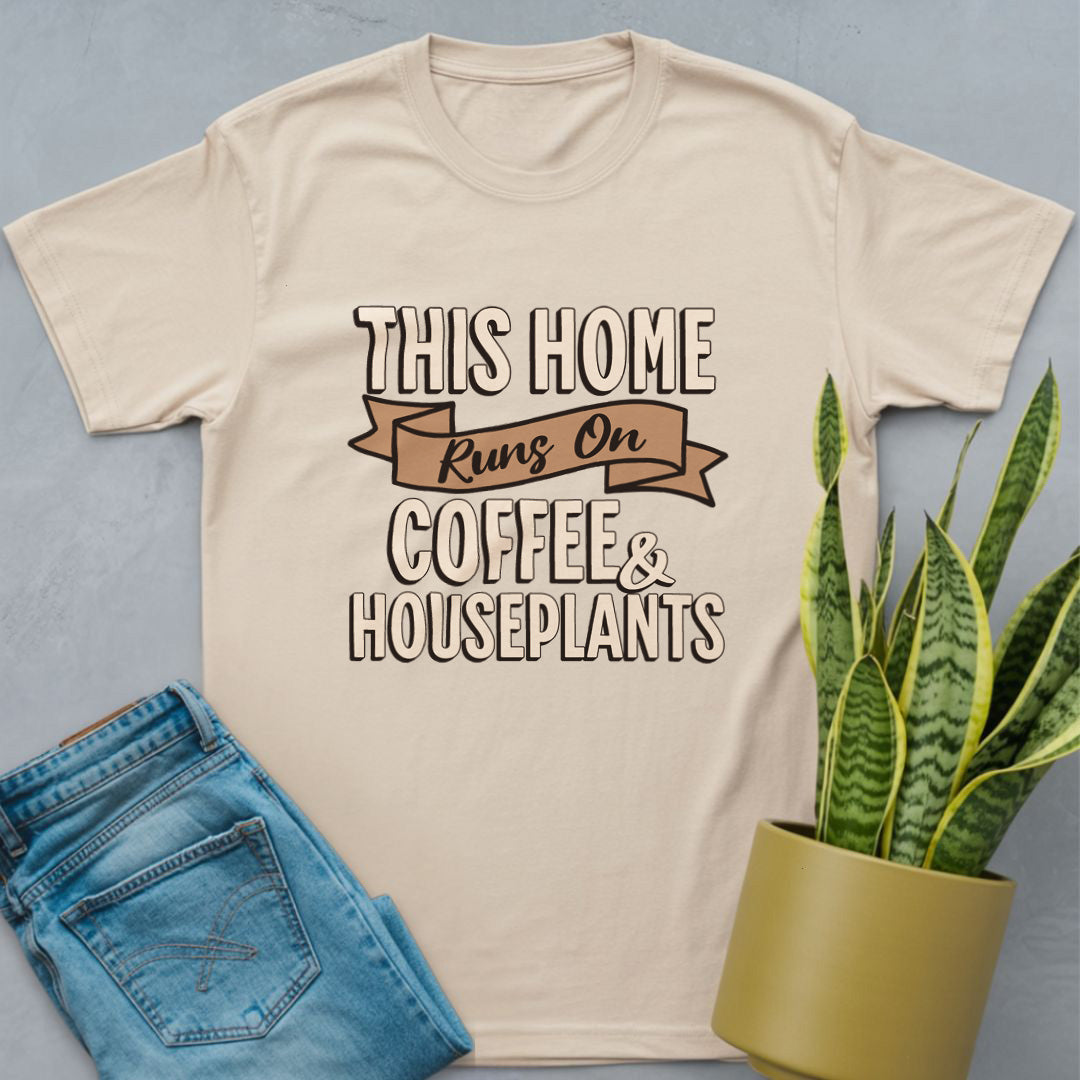 Coffee and Houseplants Lover Shirt