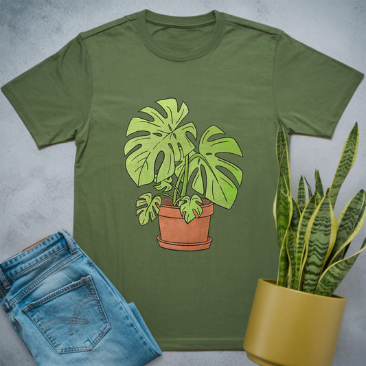 Colorful Monstera Shirt