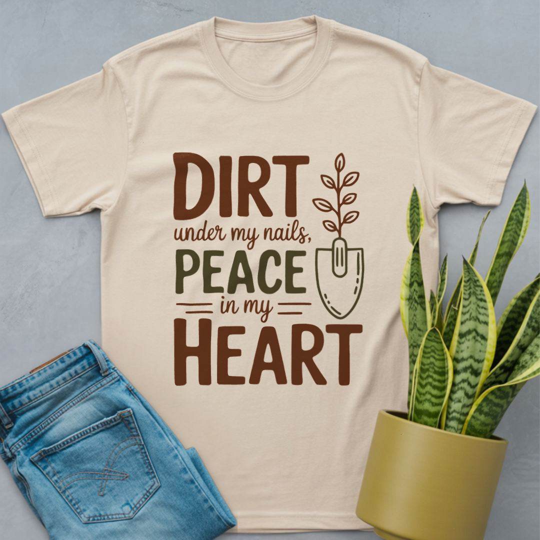Dirt & Peace Colored Shirt Natural / S