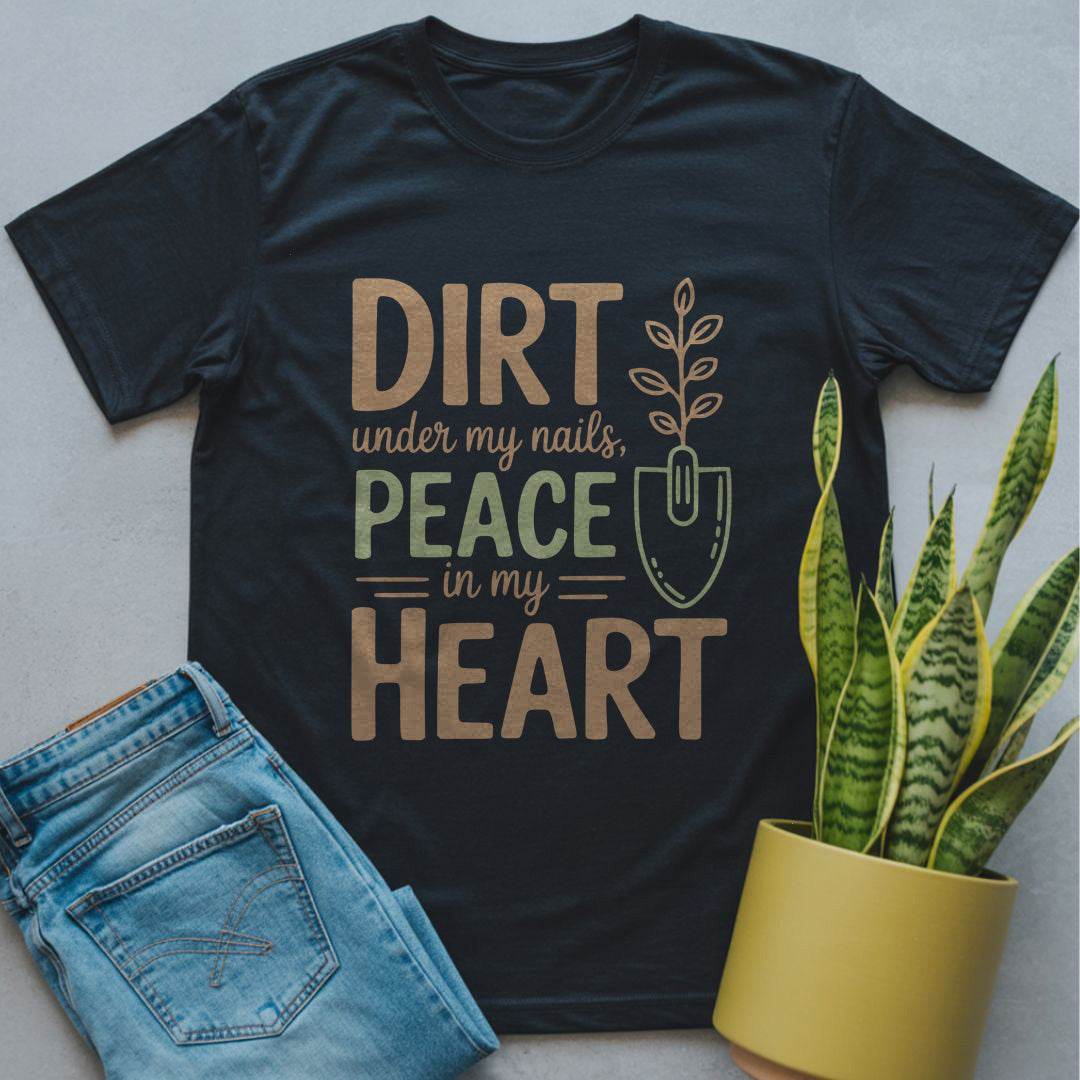 Dirt & Peace Colored Shirt Black / S