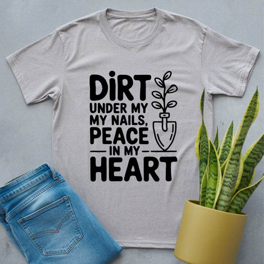 Dirt & Peace Plant Lover Shirt Sport Grey / S