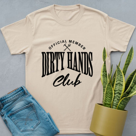 Dirty Hands Club Shirt Natural / S