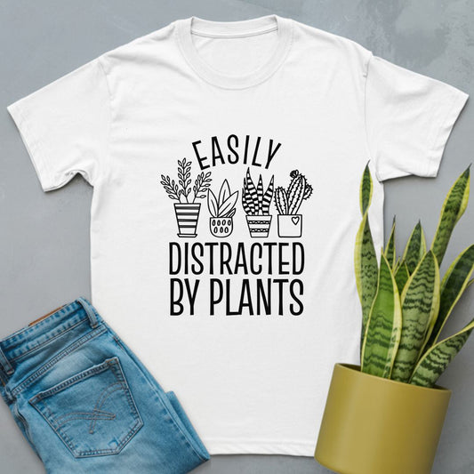 Distracted By Plants Shirt
