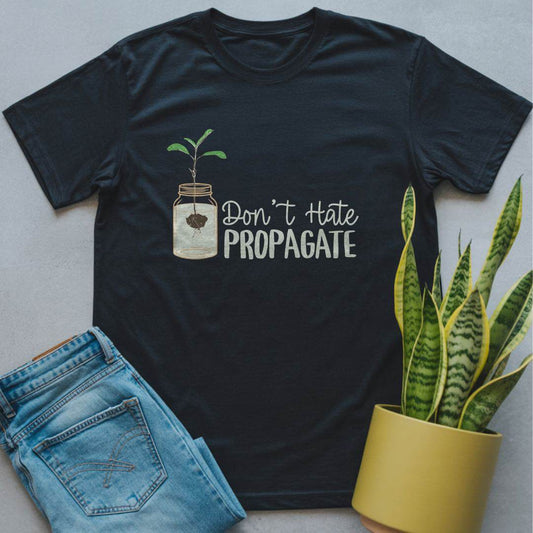 Don't Hate Propagate Shirt Black / S