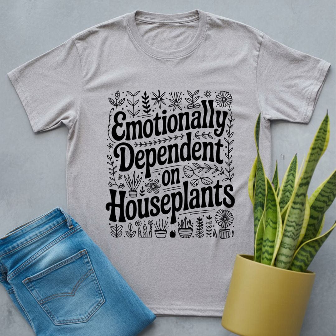 Emotionally Plant Dependent Shirt Sport Grey / S