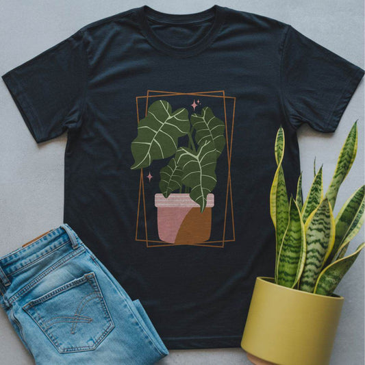 Framed Philodendron Shirt Black / S