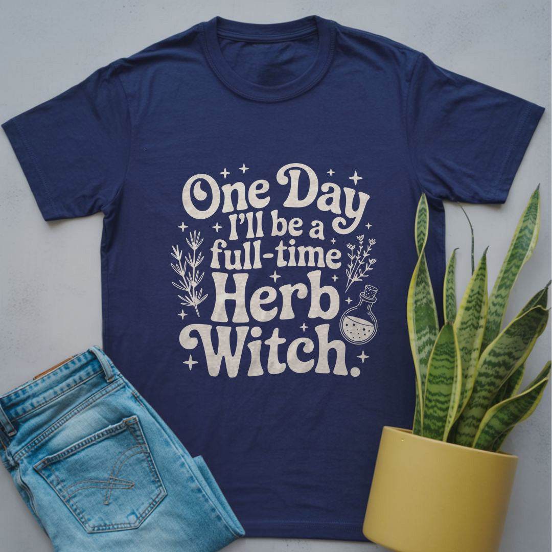 Full-Time Herb Witch Shirt Navy / S