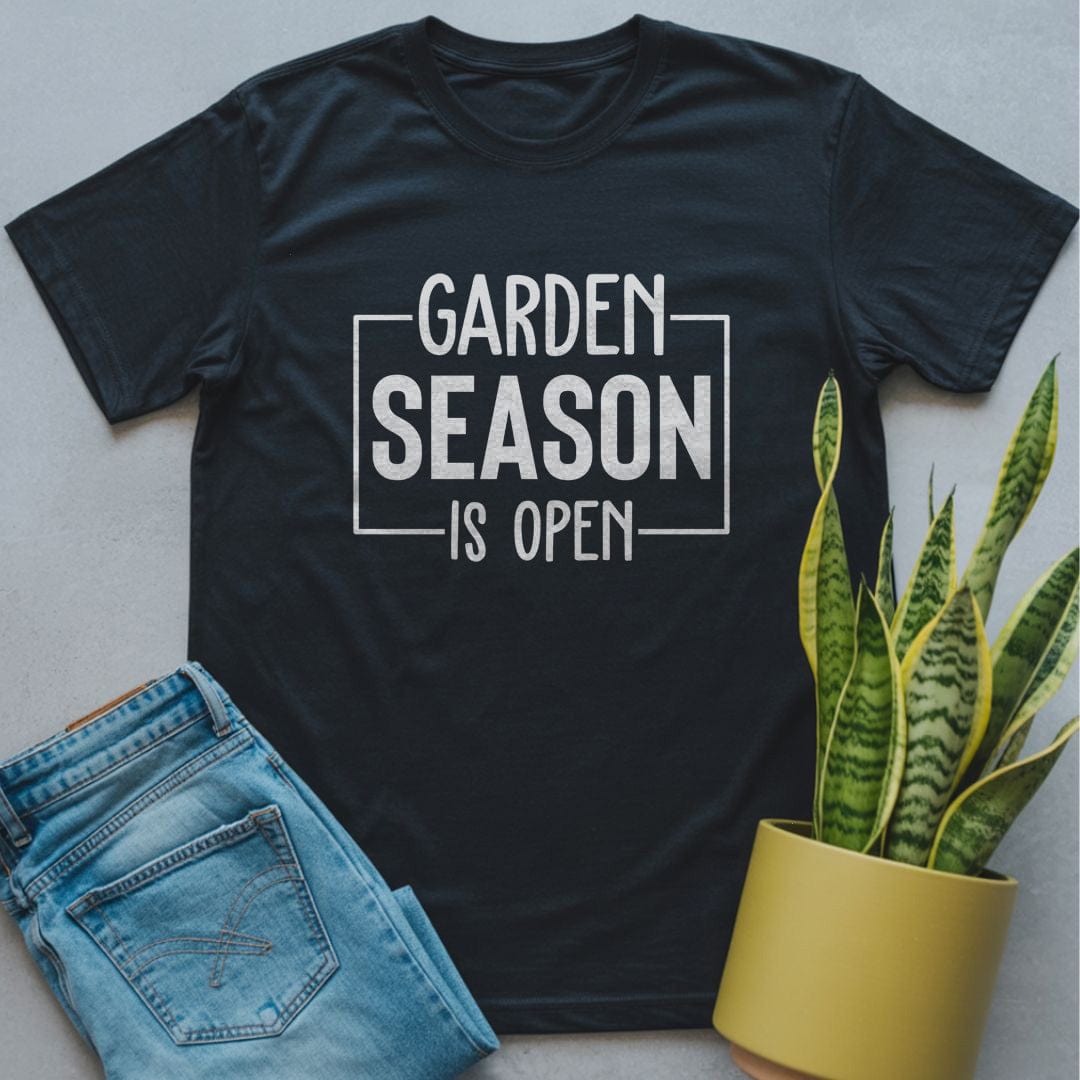 Garden Season Shirt Black / S