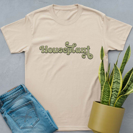 Houseplant Minimalist Shirt Natural / S