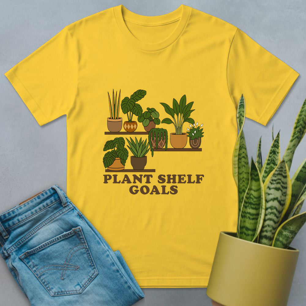 Houseplant Shelf Vibes Shirt Daisy