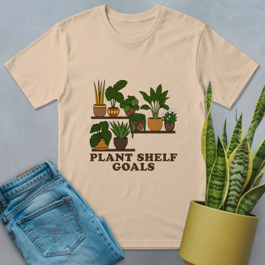 Houseplant Shelf Vibes Shirt Natural