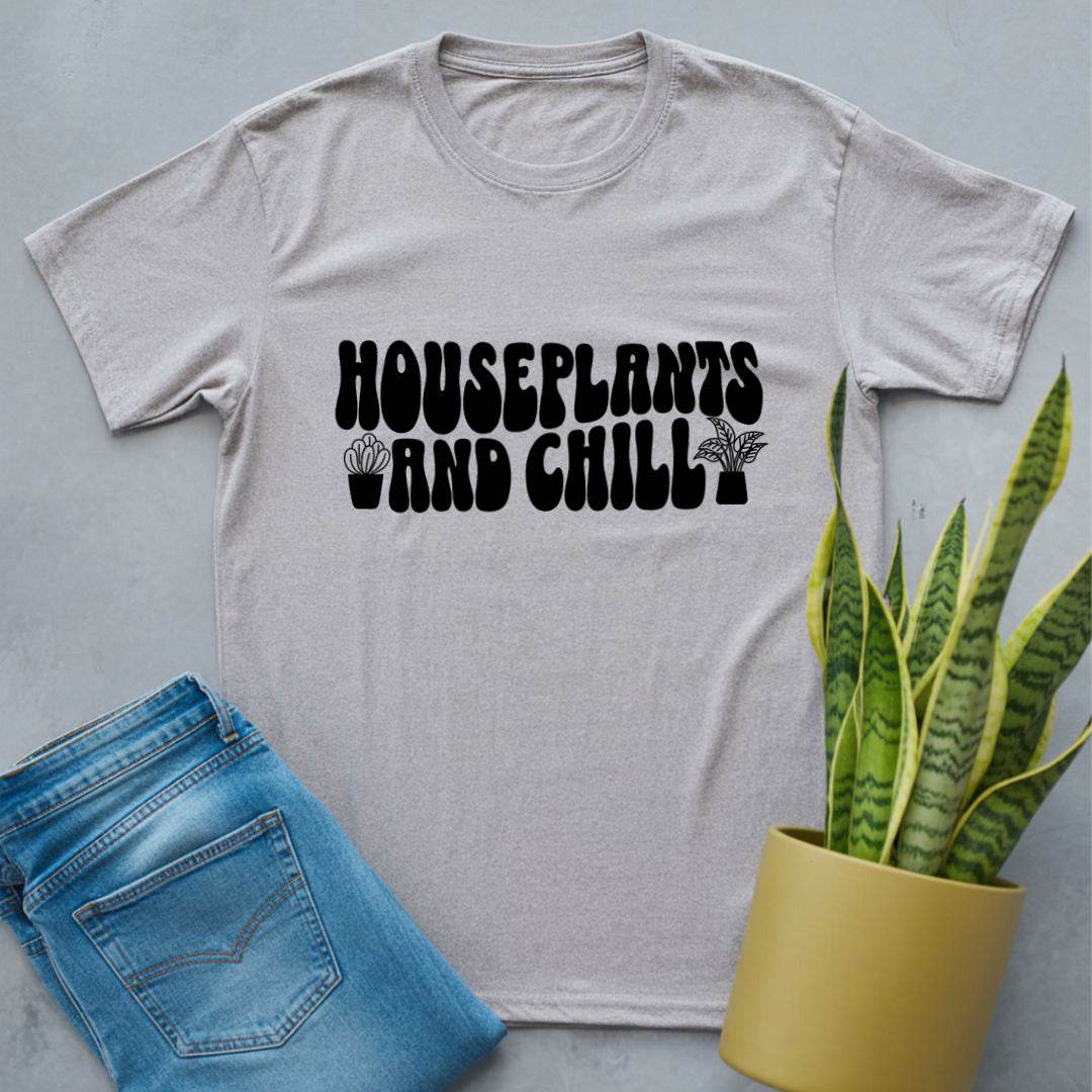 Houseplants and Chill Shirt Sport Grey / S