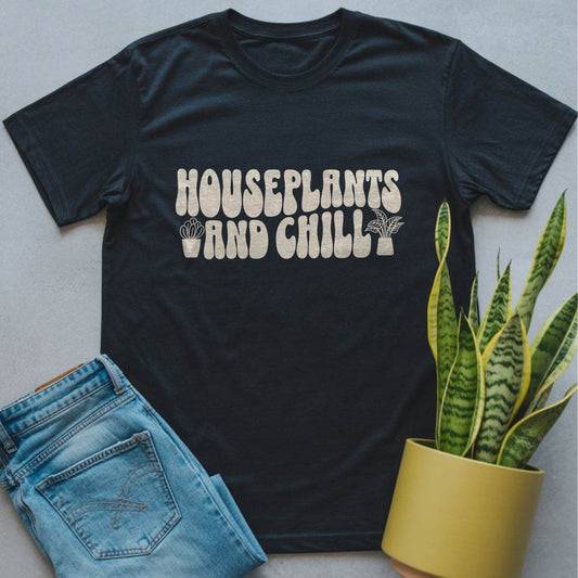 Houseplants and Chill Shirt Black / S