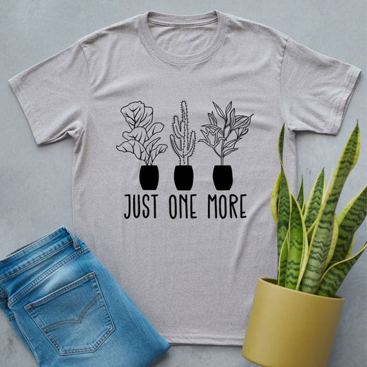 Just One More Plant Shirt Sport Grey / S