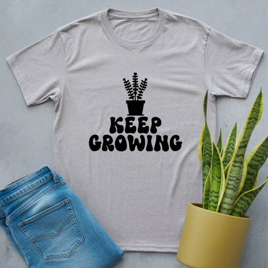 Keep Growing Shirt Sport Grey / S