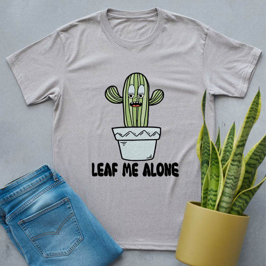 Leaf Me Alone Shirt Sport Grey / S