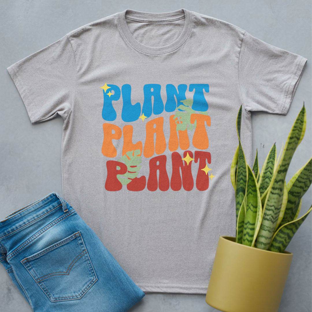 Leafy Plant Bliss Shirt Sport Grey / S