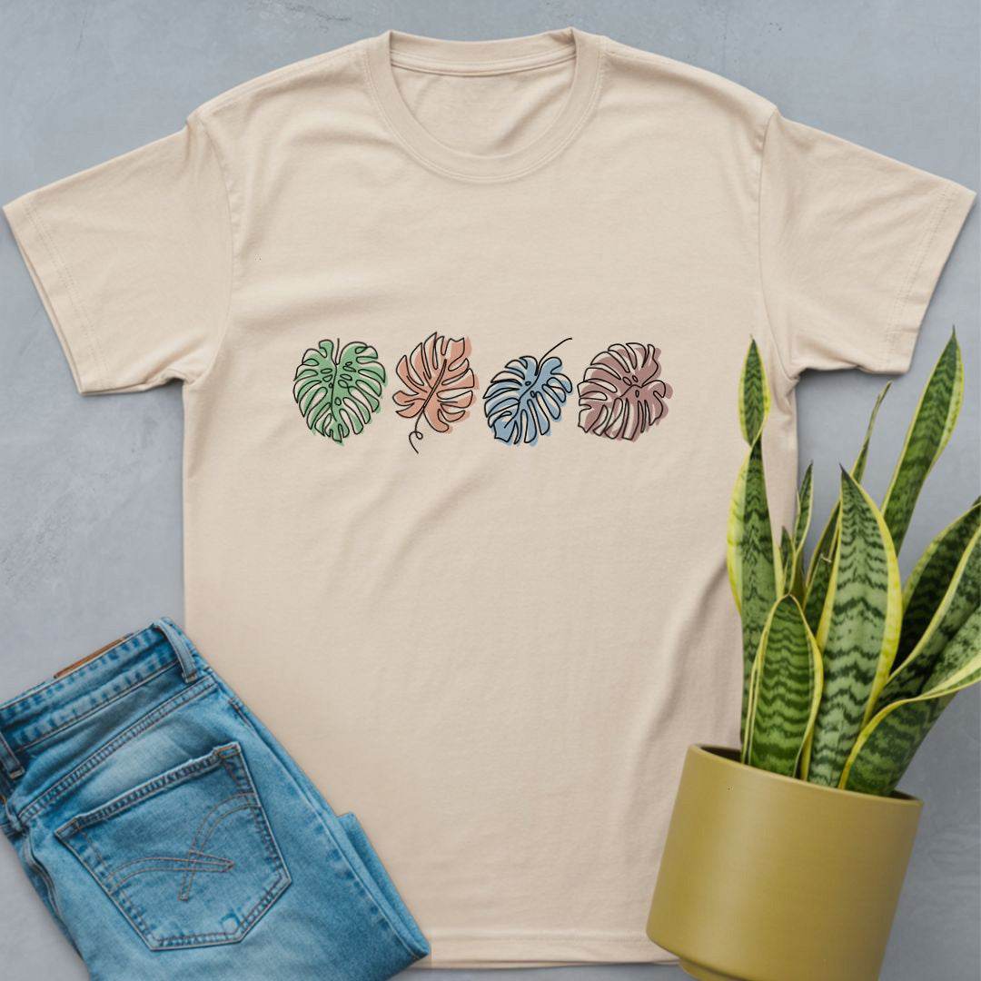 Monstera Magic Shirt Natural / S
