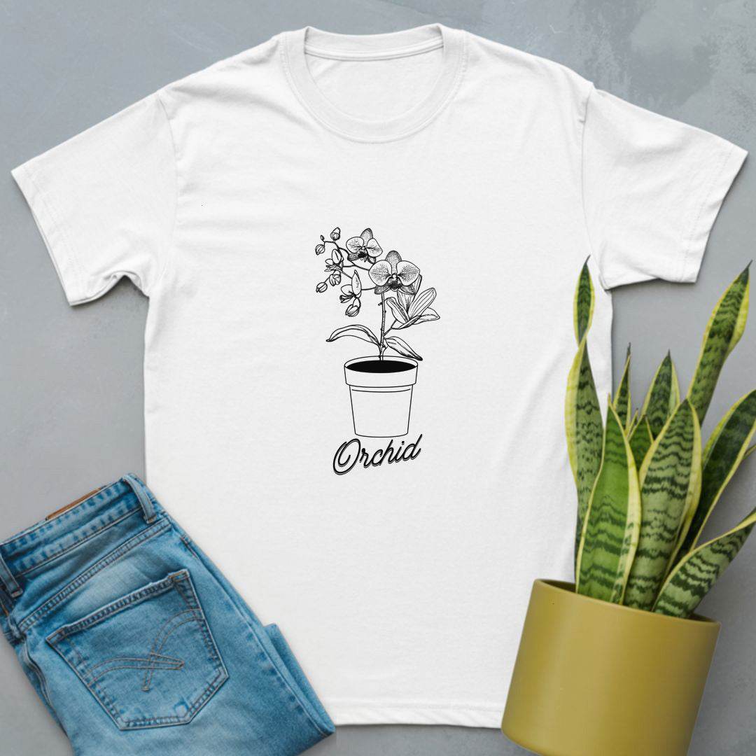 Orchid Love Shirt White / S
