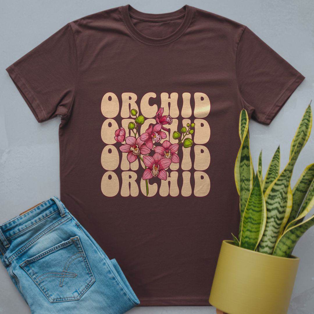 Orchid Retro Shirt Dark Chocolate / S