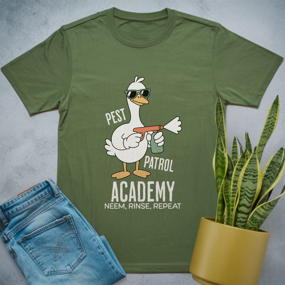 Pest Patrol Academy Shirt Military Green / S