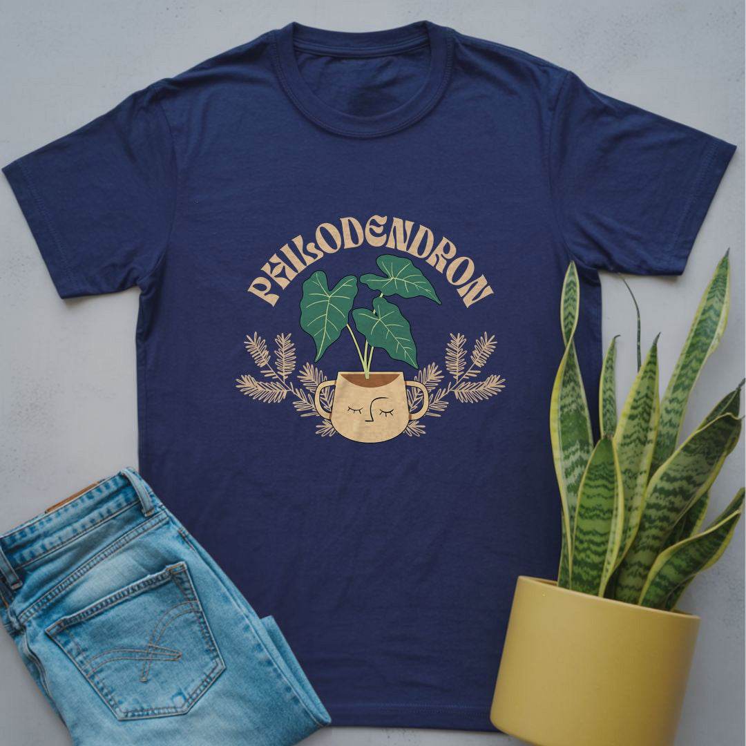 Philodendron Paradise Shirt Navy / S