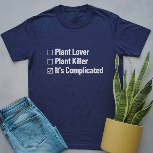 Plant Lover or Plant Killer Shirt Navy / S