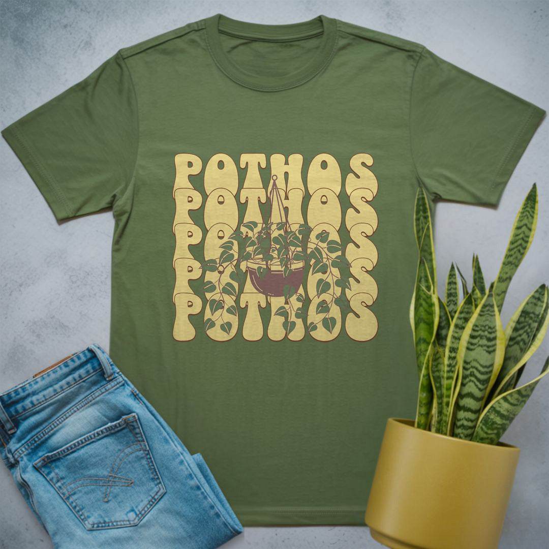 Pothos Paradise Shirt Military Green / S