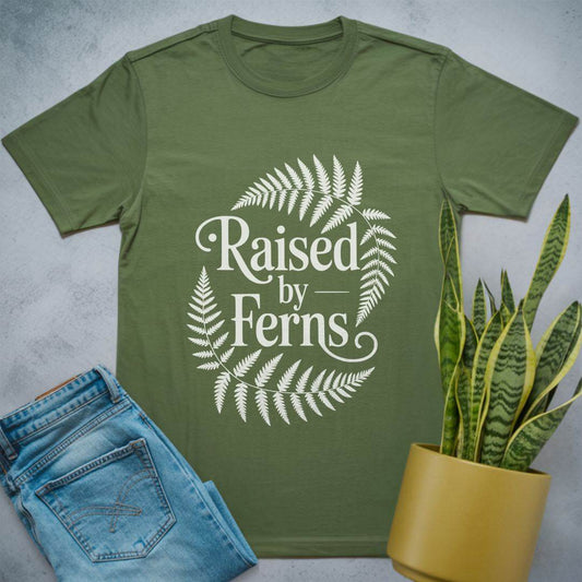 Raised by Ferns Shirt Military Green / S
