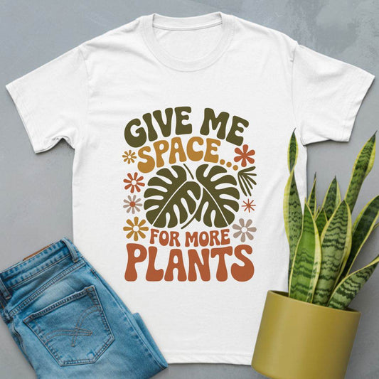 Space for More Plants Shirt White / S